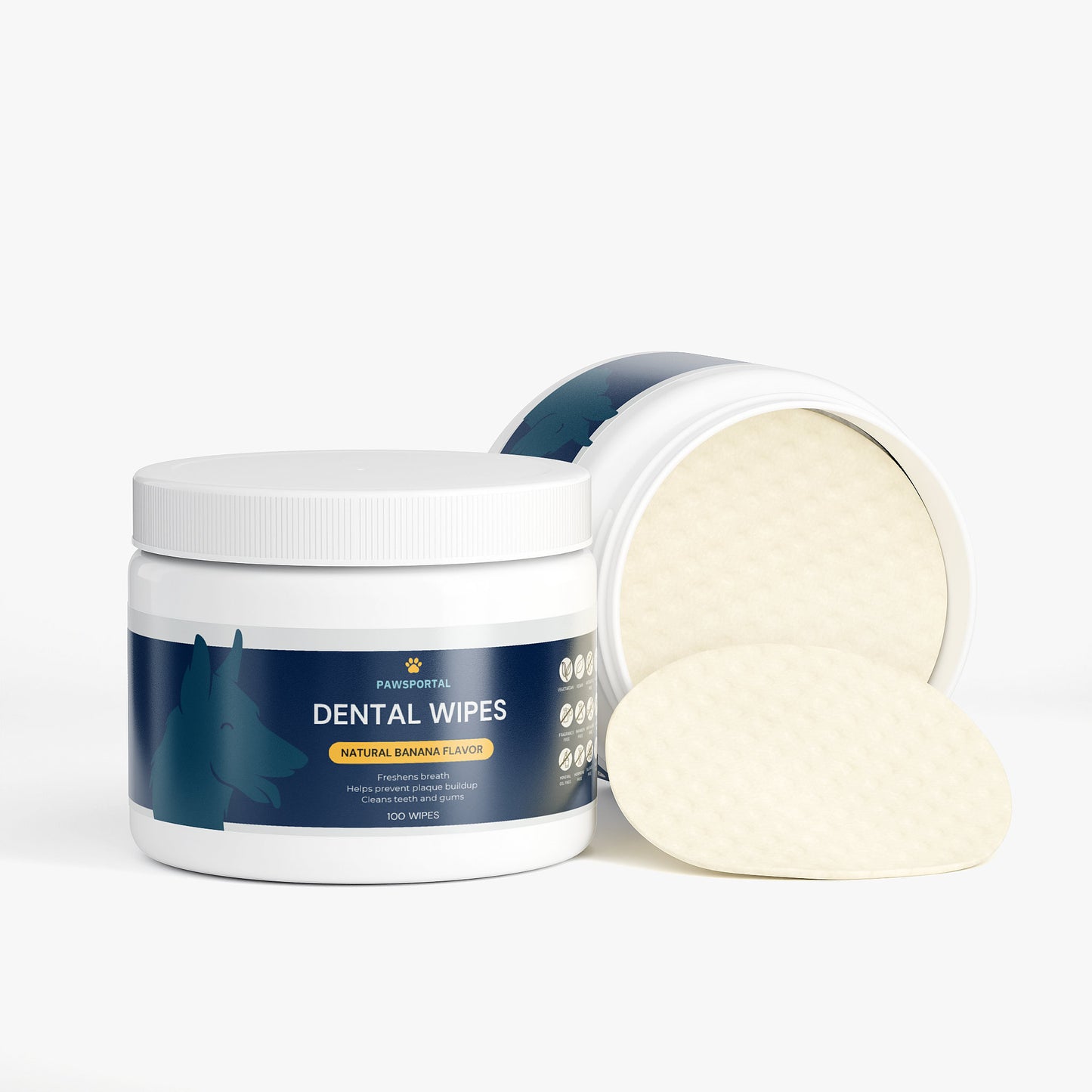 Pawsportal Natural Dental Wipes