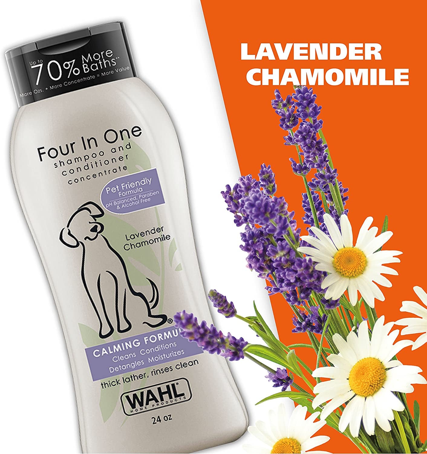 4-In-1 Calming Pet Shampoo for Dogs Pet Friendly Formula