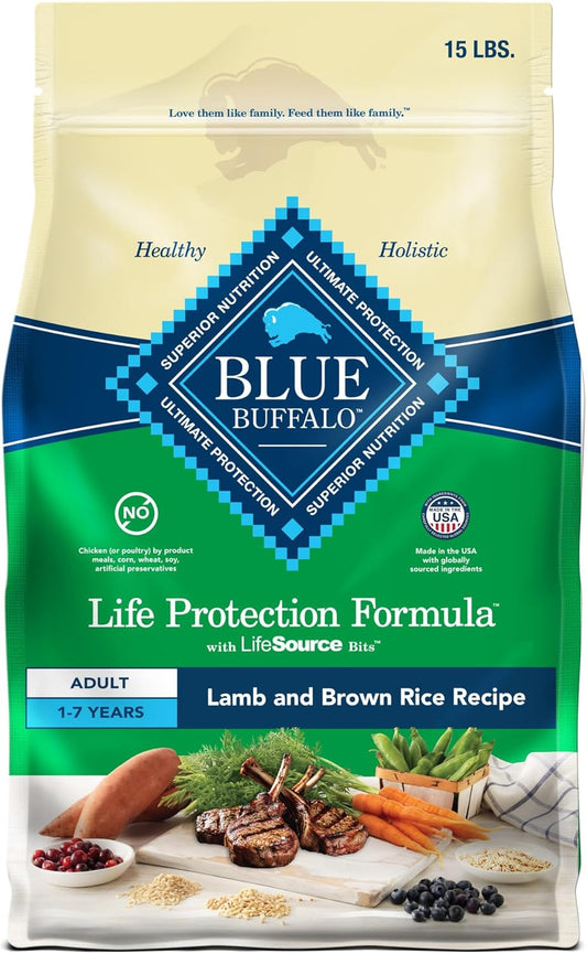  Adult Dry Dog Food for Strong Muscles Life Protection Formula