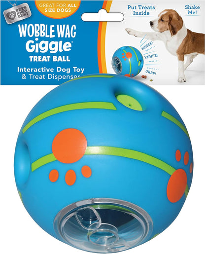 Interactive Ball Dog Toy Fun Giggle Sounds When Rolled or Shaken Pets Know Best Giggling Sound