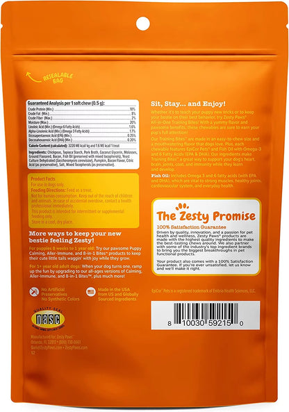 Zesty Paws All-In-One Training Treats for Dogs | 8 oz Soft Chews