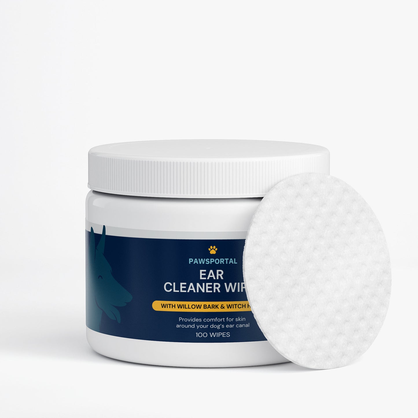 Pawsportal Natural Ear Cleaner Wipes