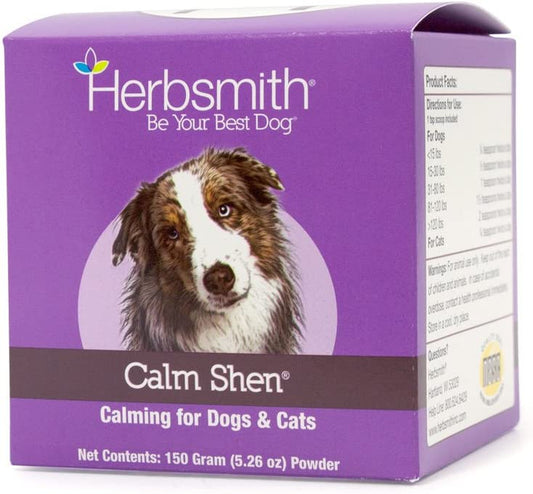 Calm Shen – Herbal Blend for Dogs & Cats – Natural Anxiety Remedy