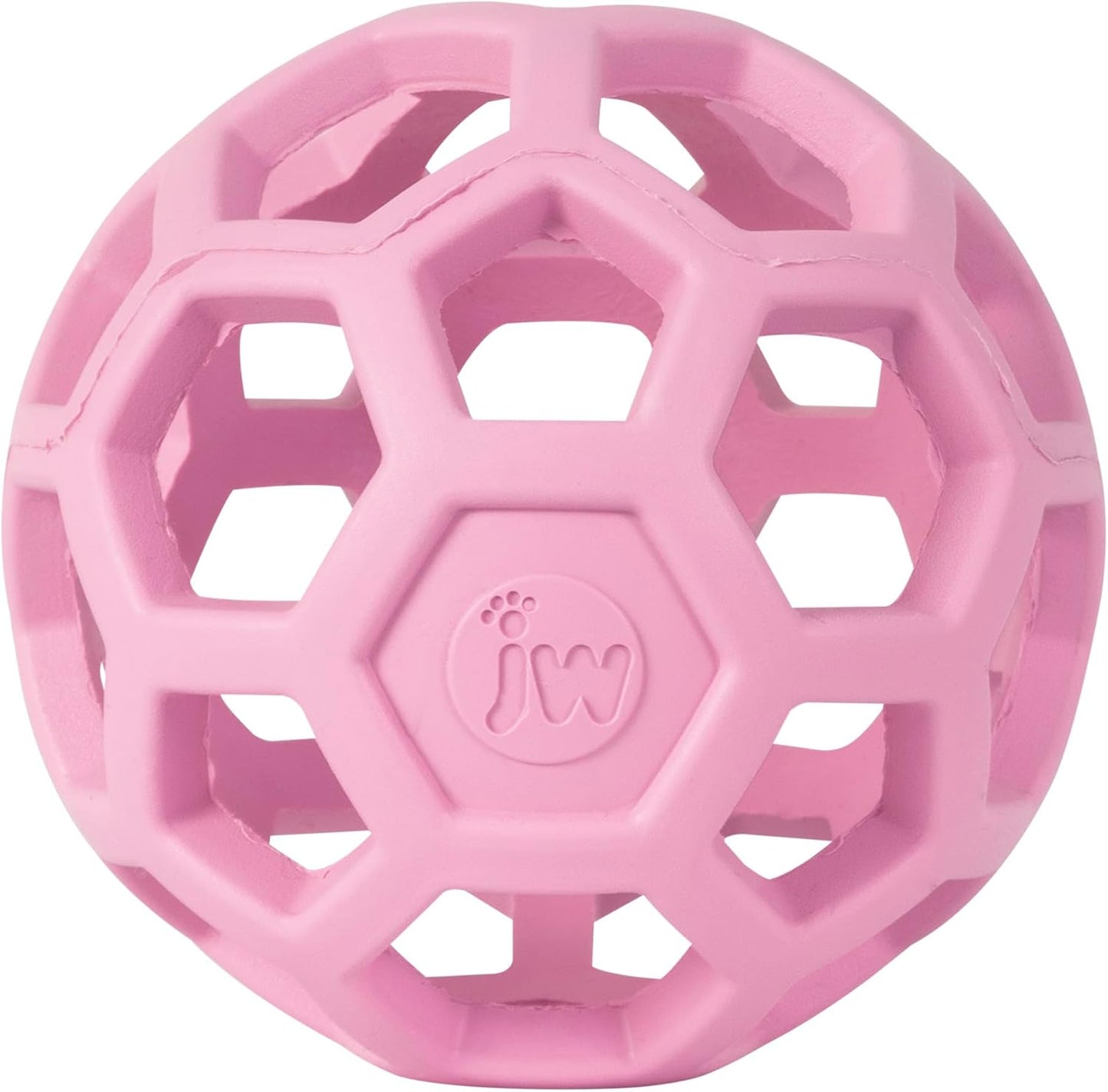 Pet Roller Dog Toy Training Puzzle Ball, Natural Rubber for Small to Medium Dogs Colors May Vary