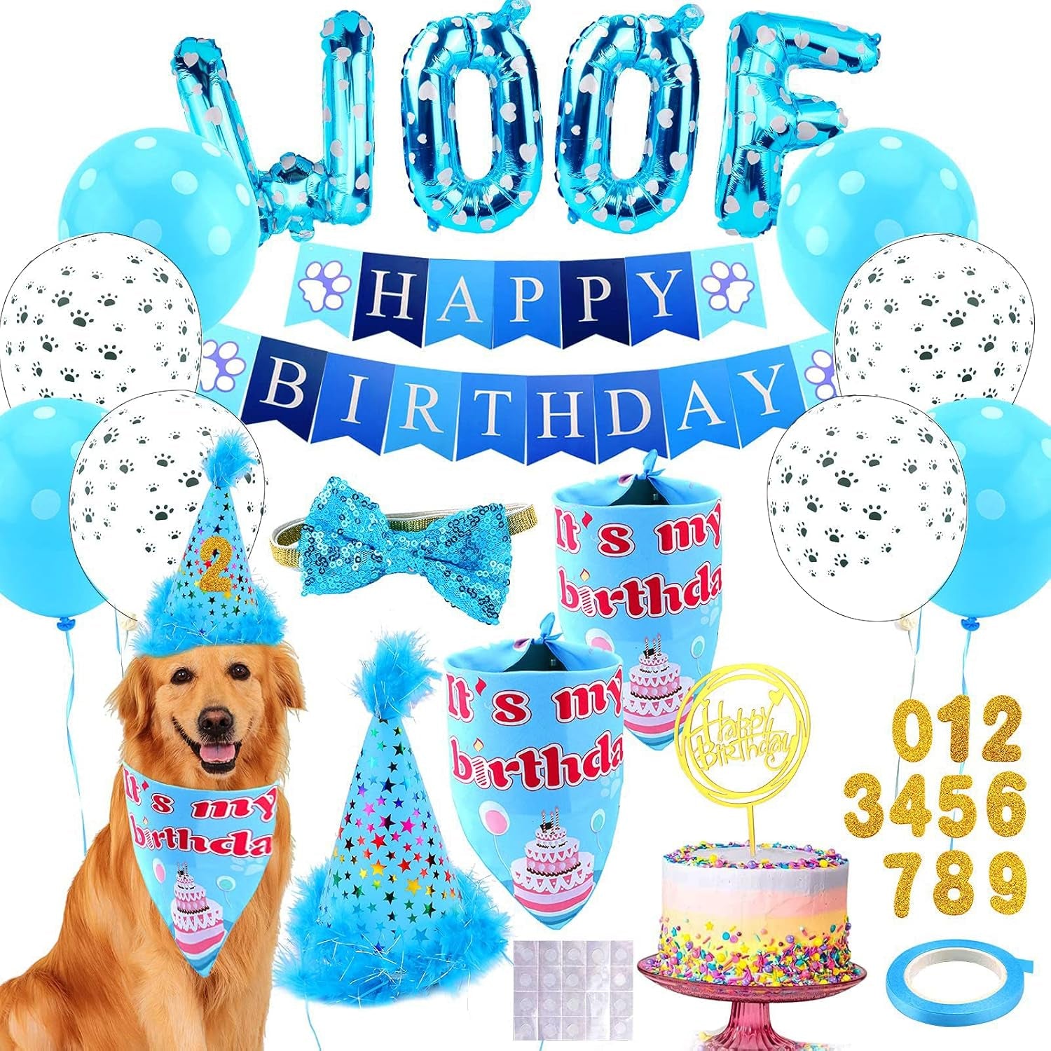 Dog Birthday Party Supplies Decorations