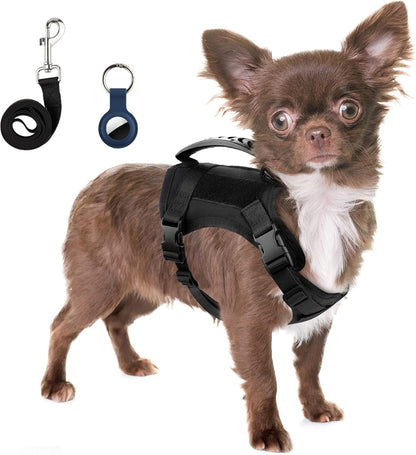 Tactical Dog Harness for Small Dogs with Handle