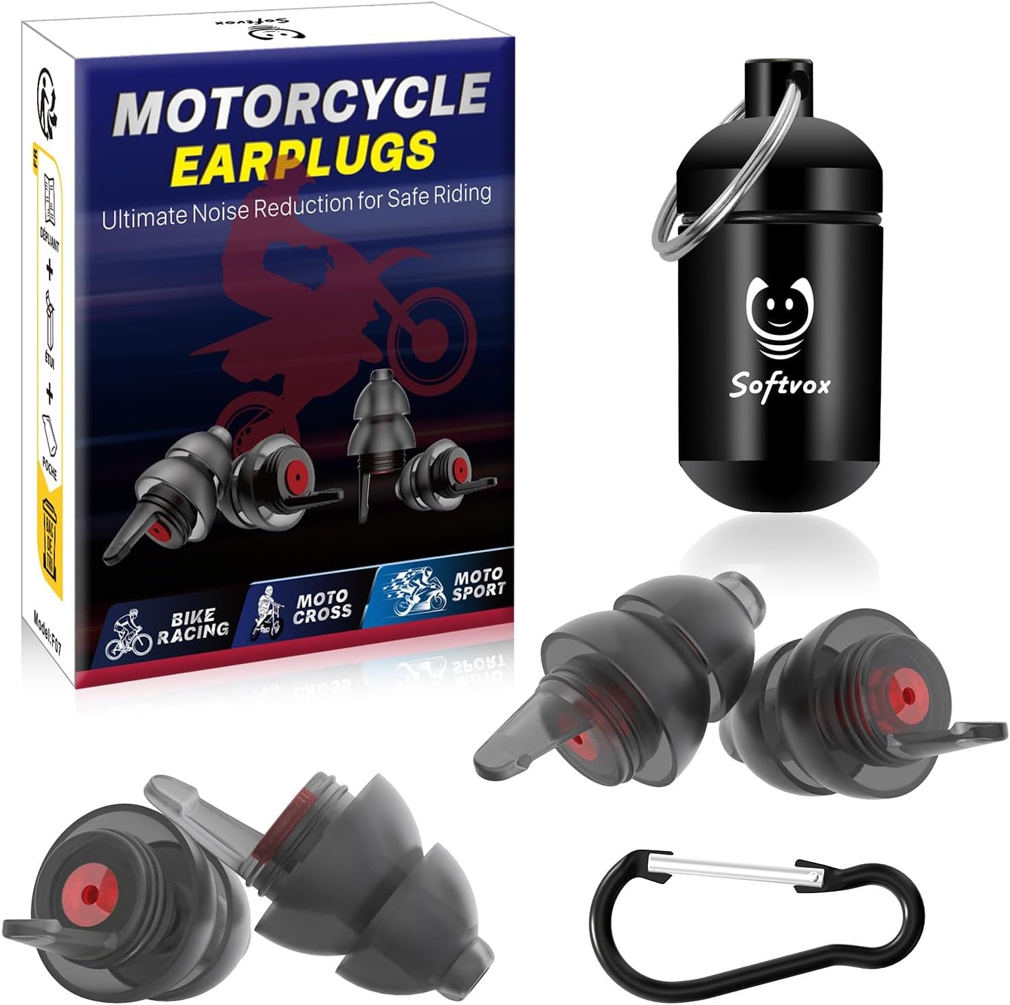 Airplane Ear Plugs Pressure Relief Travel Earplugs 2 Pairs