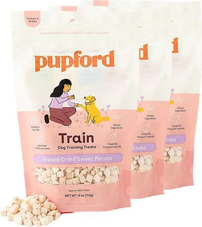 Freeze Dried Training Treats for Dogs & Puppies, 225+ Three Ingredient Bites (Beef Liver, 2 Oz)