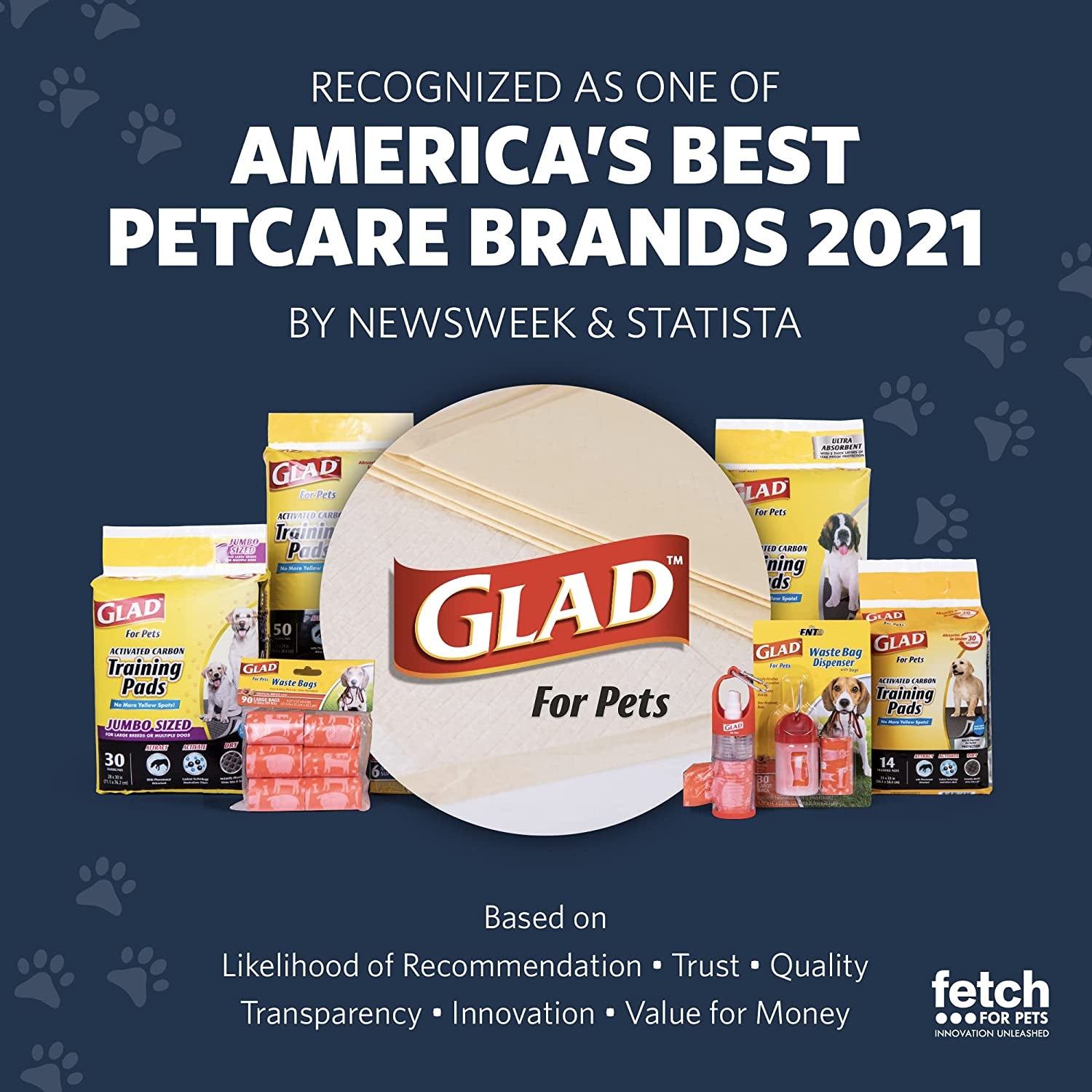 Glad Pets Extra Large Charcoal Dog Training Absorbent  Pads