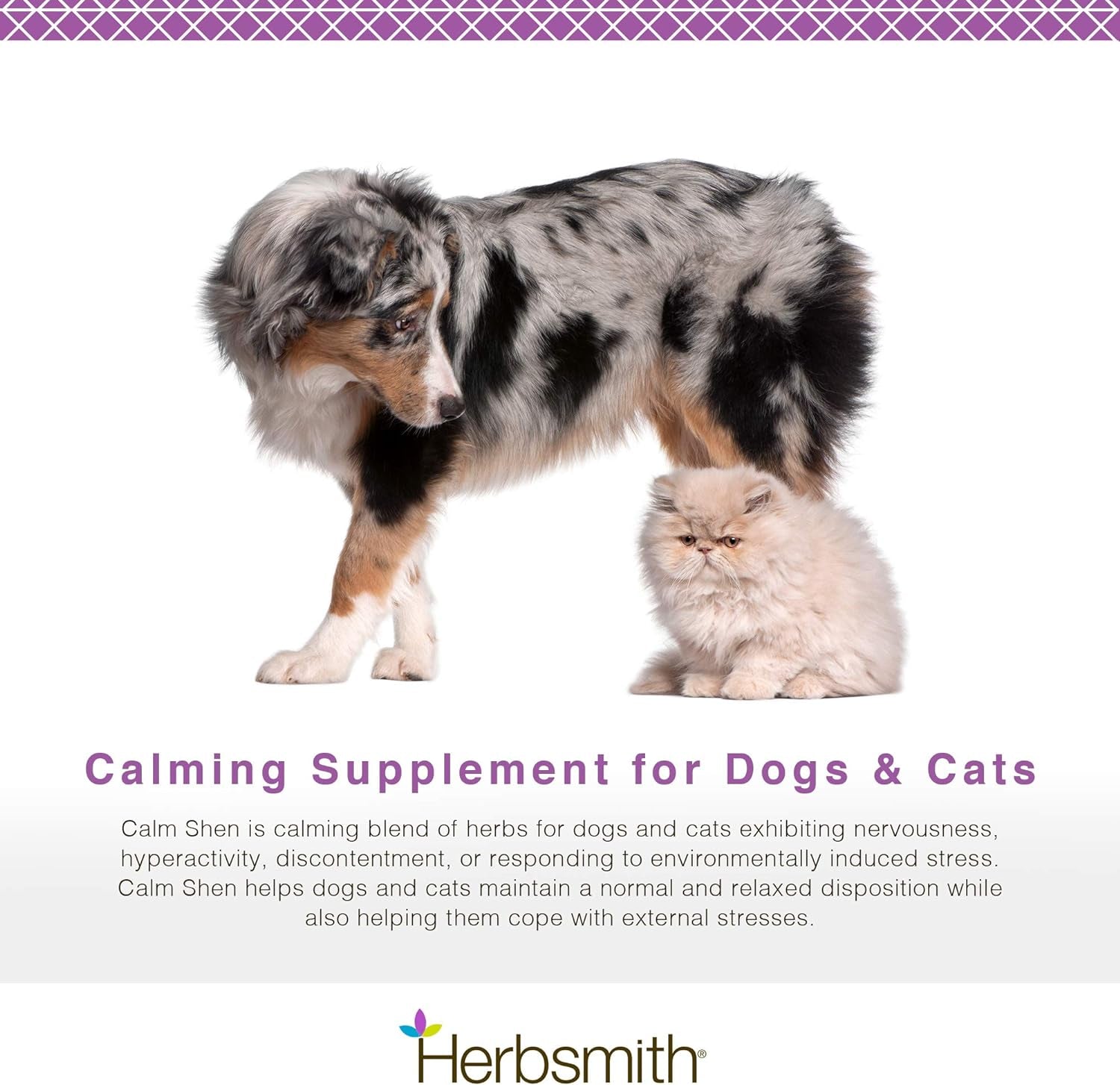 Calm Shen – Herbal Blend for Dogs & Cats – Natural Anxiety Remedy