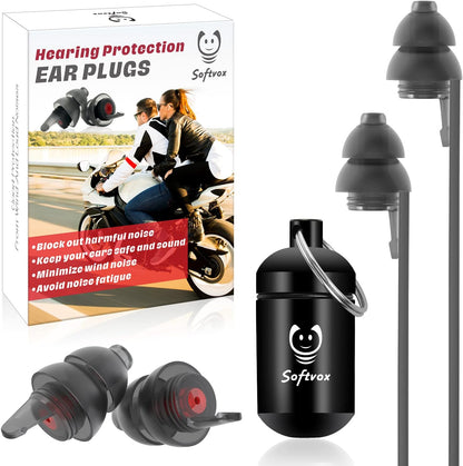 Airplane Ear Plugs Pressure Relief Travel Earplugs 2 Pairs