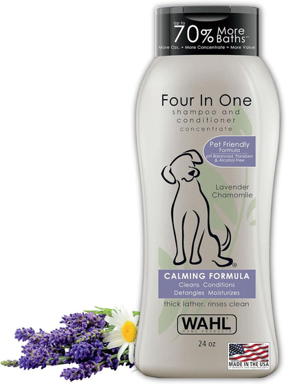 4-In-1 Calming Pet Shampoo for Dogs Pet Friendly Formula