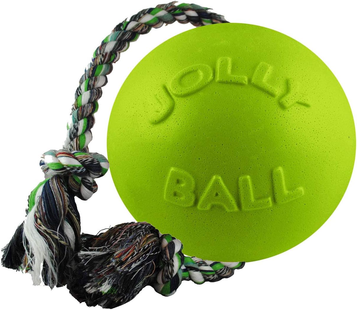 Interactive Fetch Romp-N-Roll Rope and Ball Dog Toy Small Medium Large Non Toxic