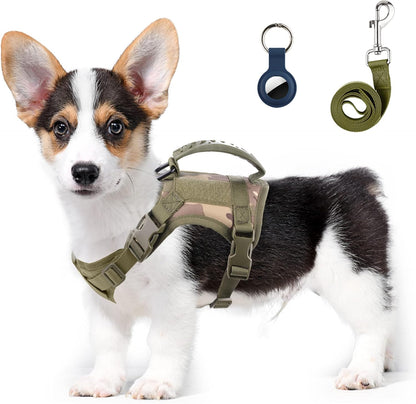 Tactical Dog Harness for Small Dogs with Handle