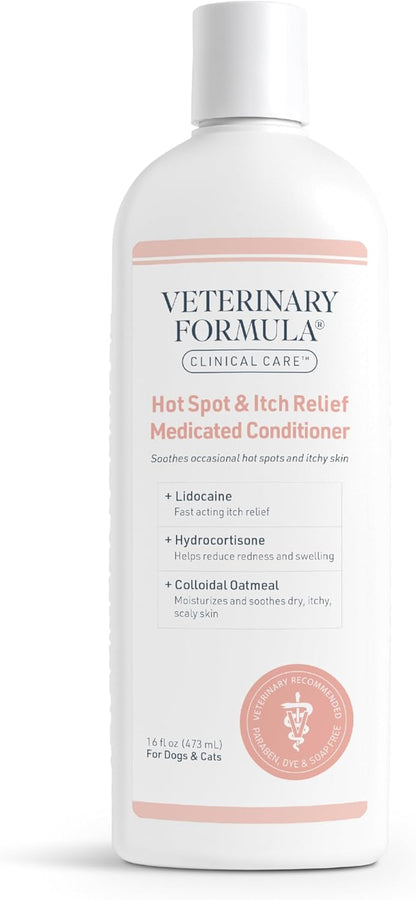 Hot Spot & Itch Relief Medicated Spray, 8Oz