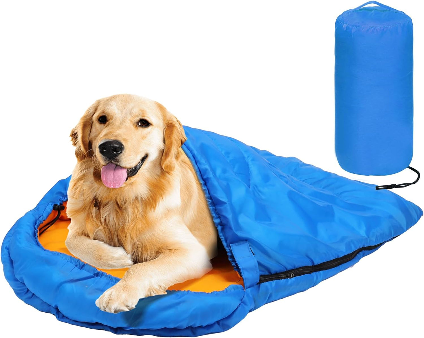 Waterproof Dog Sleeping Bag | Packable & Warm Dog Bed for Travel, Camping, Hiking, and Backpacking