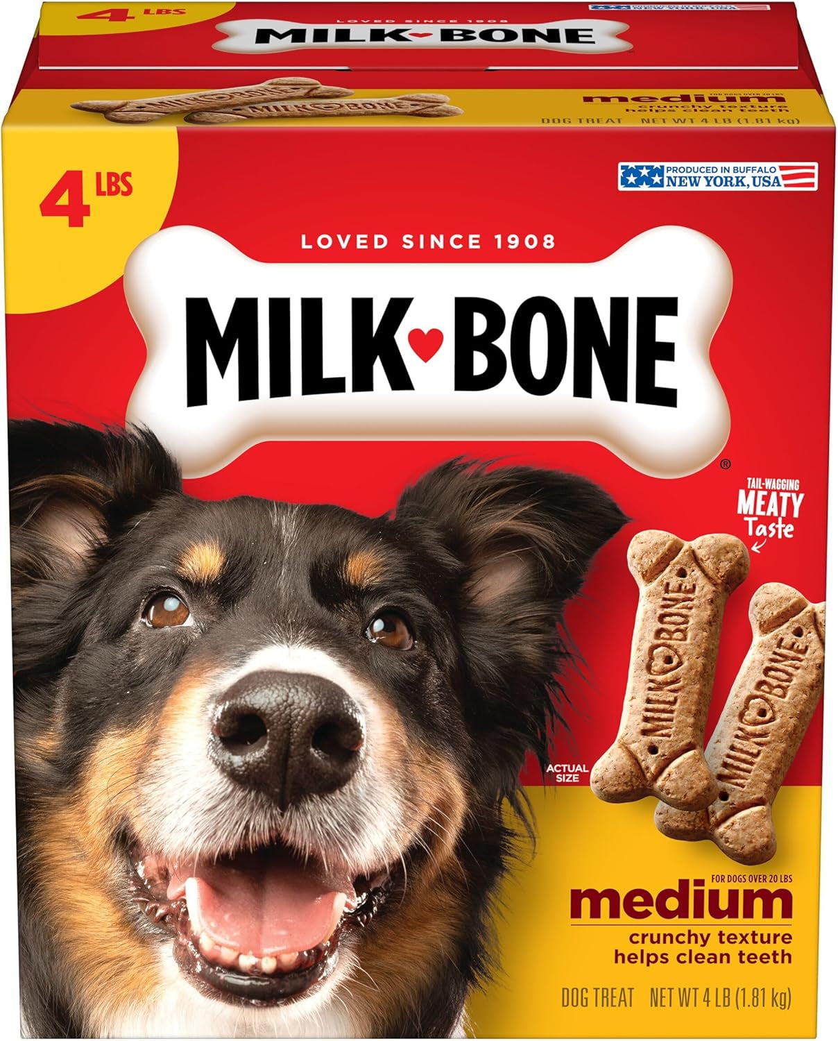 Milk-Bone Original Biscuits Dog Treats USA Made