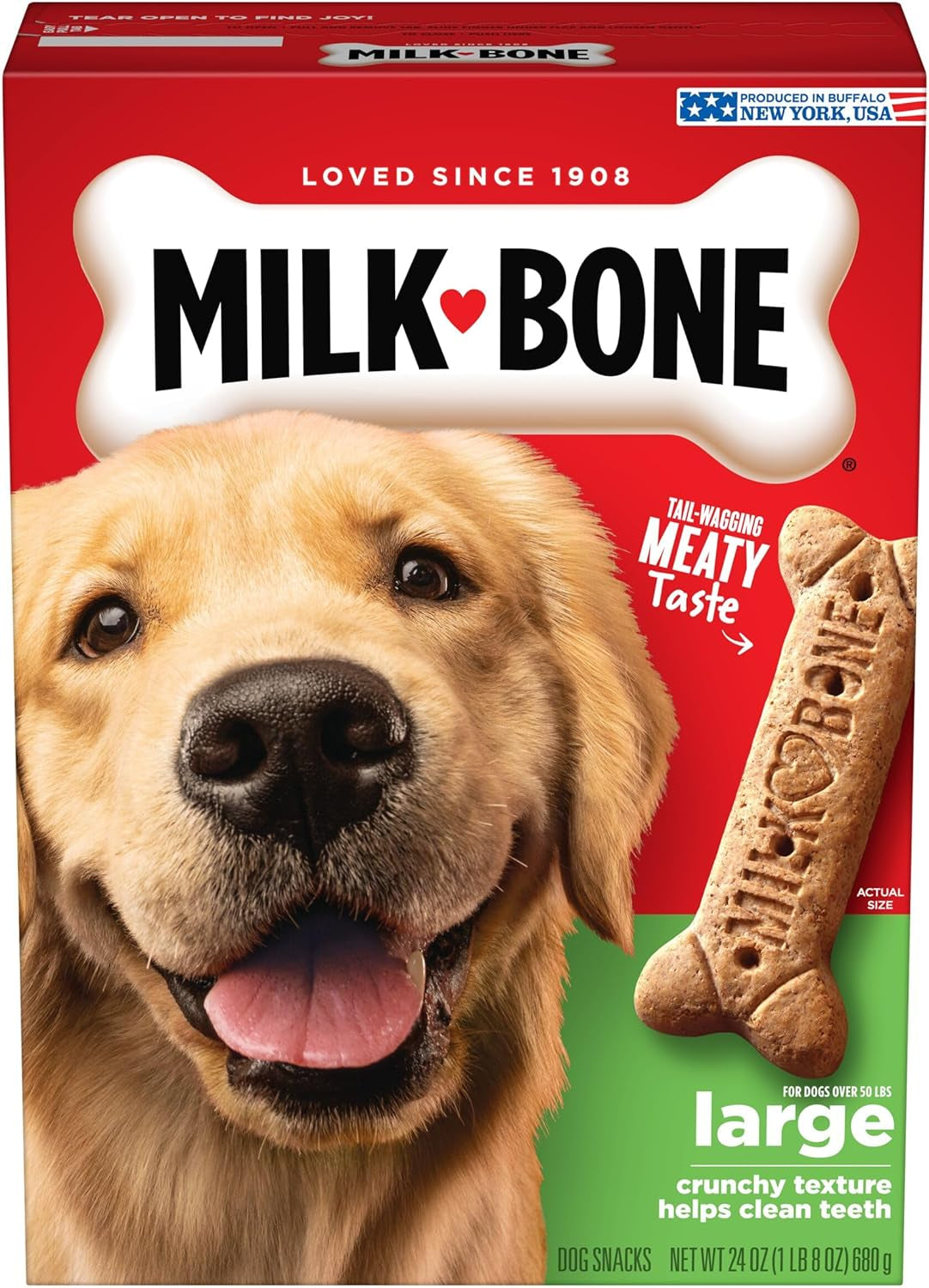 Milk-Bone Original Biscuits Dog Treats USA Made