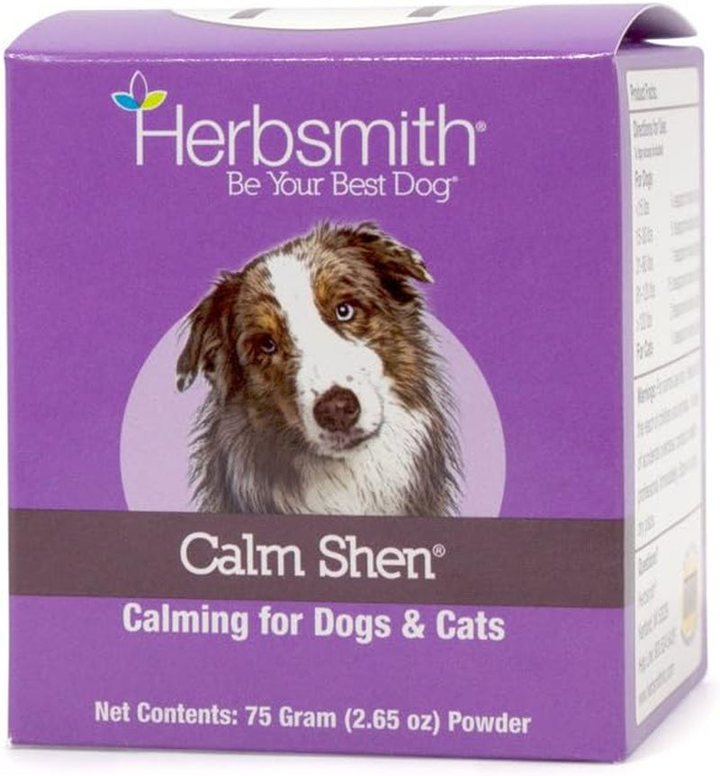 Calm Shen – Herbal Blend for Dogs & Cats – Natural Anxiety Remedy