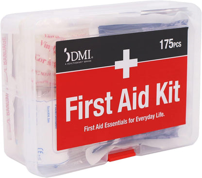 76-Piece Travel First-Aid Kit, All-Purpose Use for Minor Cuts and Scrapes, Durable Water-Resistant Case, Convenient and Portable, FSA & HSA Eligible