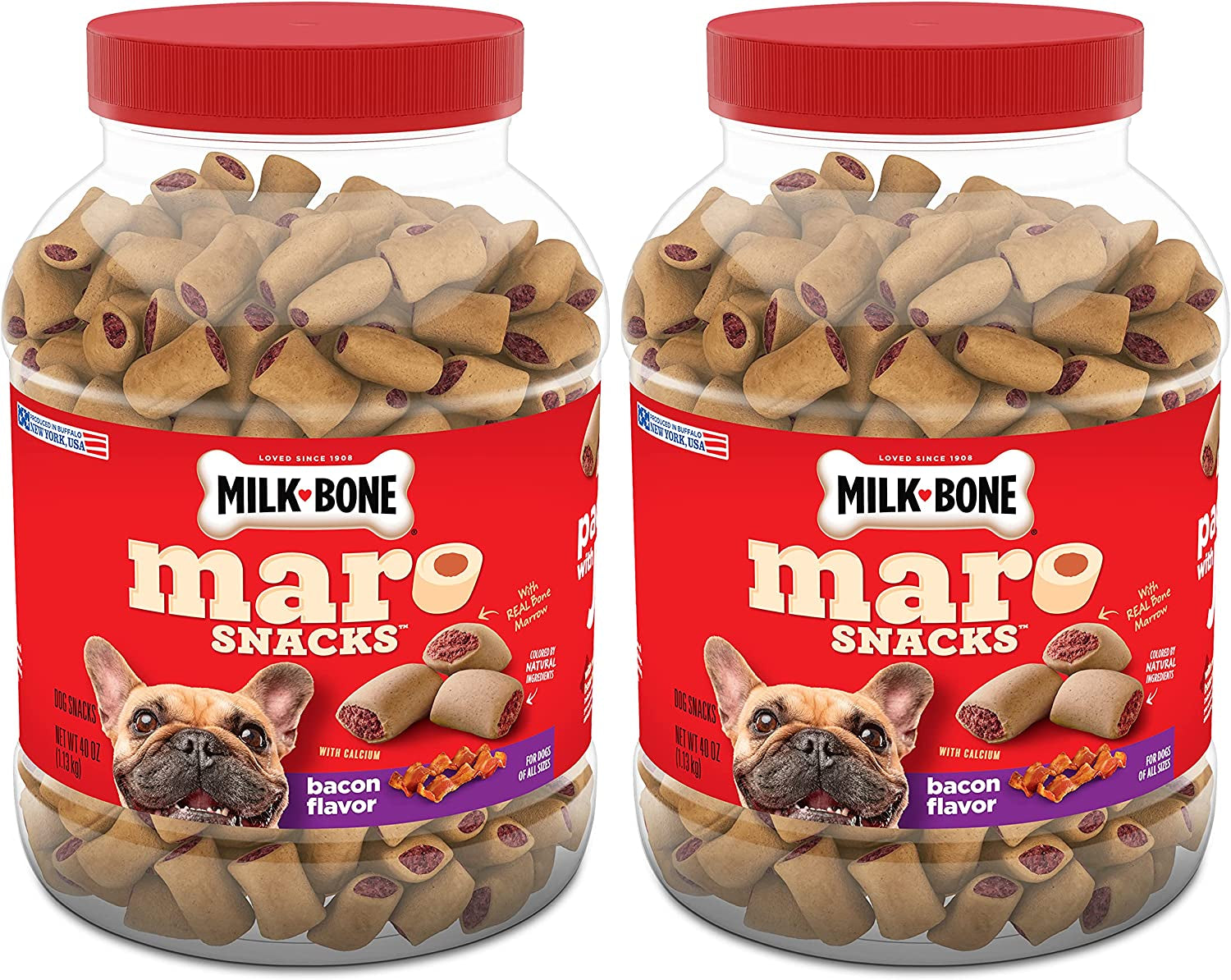 Milk-Bone Marosnacks Small Dog Treats with Bone Marrow