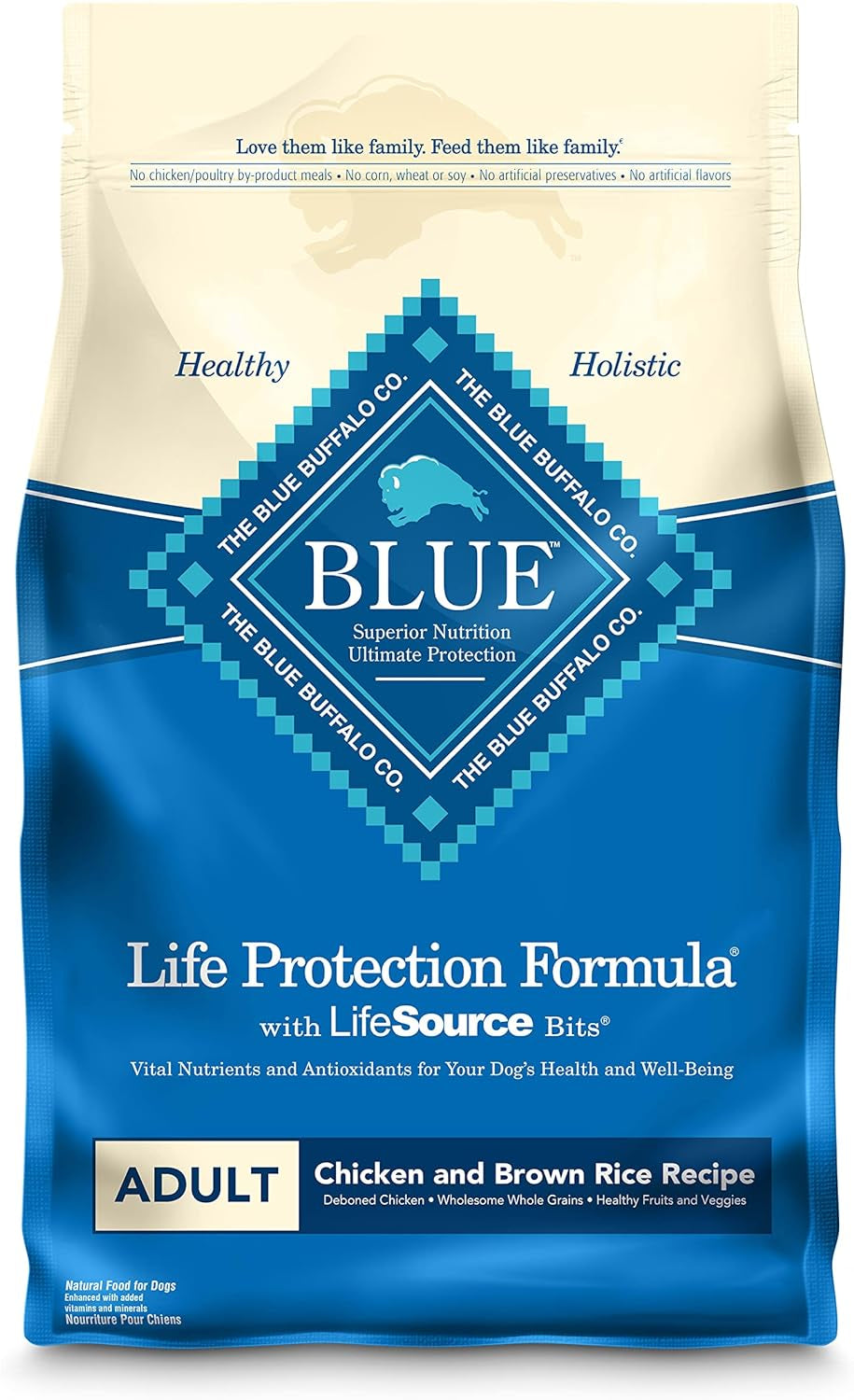  Adult Dry Dog Food for Strong Muscles Life Protection Formula