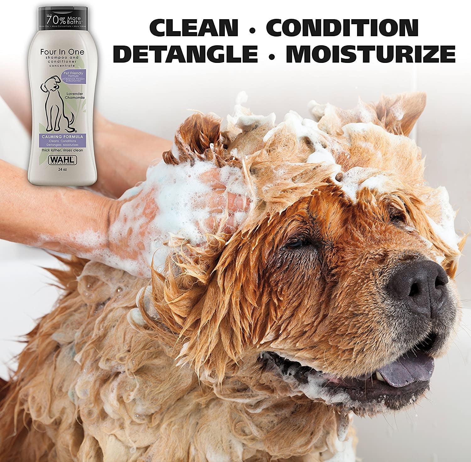 4-In-1 Calming Pet Shampoo for Dogs Pet Friendly Formula