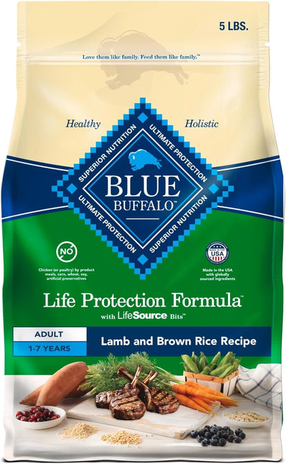  Adult Dry Dog Food for Strong Muscles Life Protection Formula