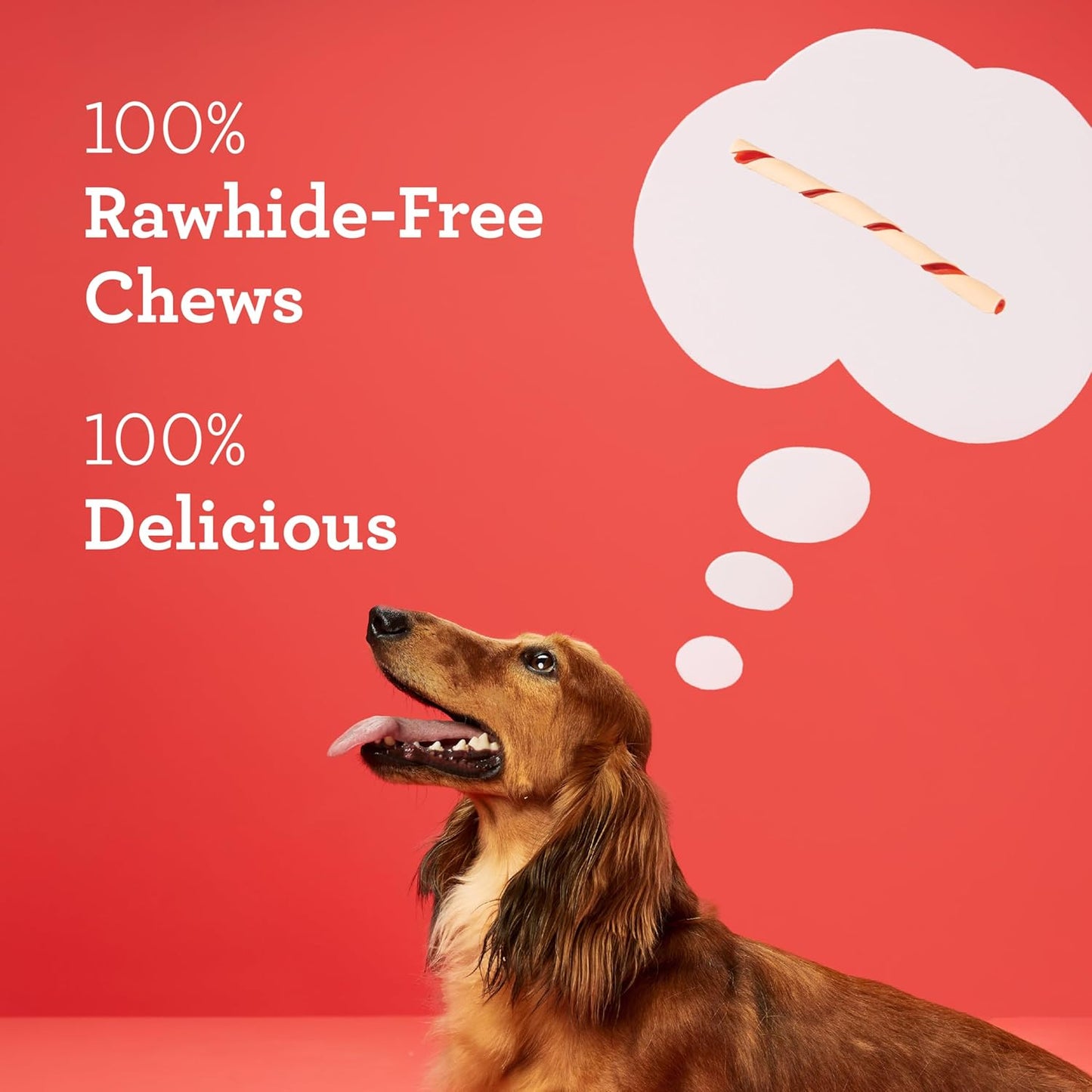 Twist Sticks, Made with Real Chicken, Rawhide-Free Chews for Dogs