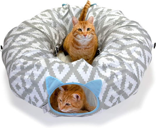 Large Cat Tunnel Bed, Cat Bed, Pop up Bed, Cat Toys, 4 Colors