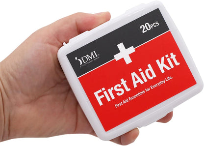 76-Piece Travel First-Aid Kit, All-Purpose Use for Minor Cuts and Scrapes, Durable Water-Resistant Case, Convenient and Portable, FSA & HSA Eligible