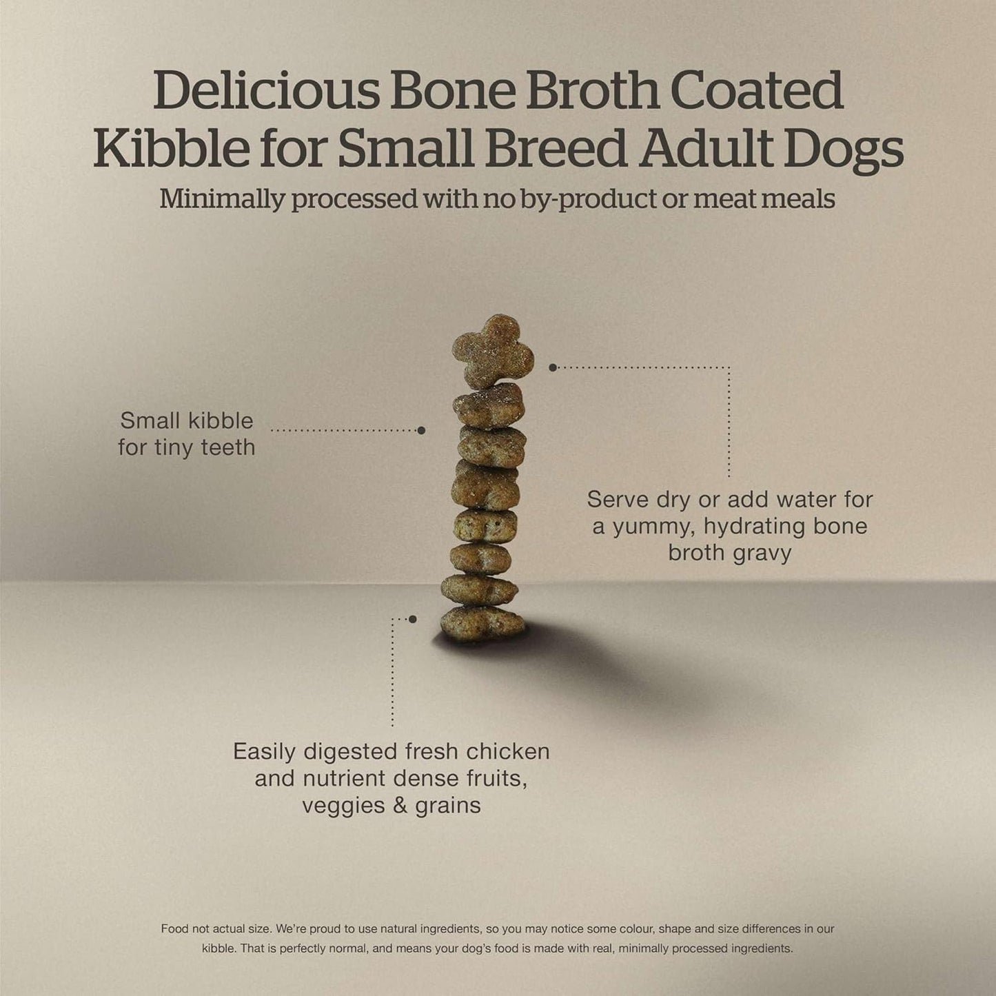 Dry Dog Food Good Gravy, Bone Broth Coated Kibble