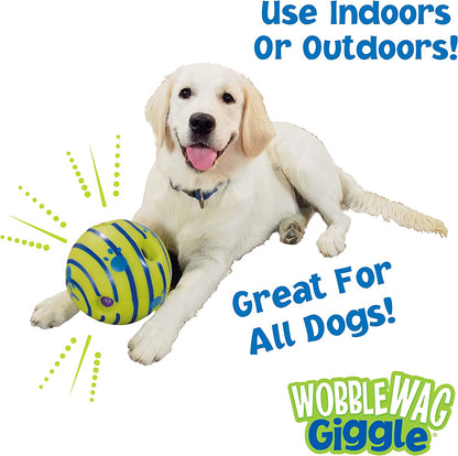 Interactive Ball Dog Toy Fun Giggle Sounds When Rolled or Shaken Pets Know Best Giggling Sound