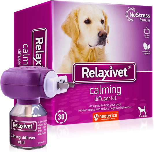 Calming Diffuser Kit for Dogs & Puppy Pet Separation Anxiety Relief & Calm Pheromones Plug anti Stress Treatment 