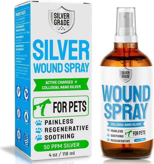 Wound Spray for Pets Skin Irritation, Bites & Burn