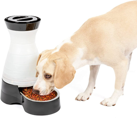 Gravity Pet Feeder Dry Food Dispenser Automatic Cat Dog Feeder