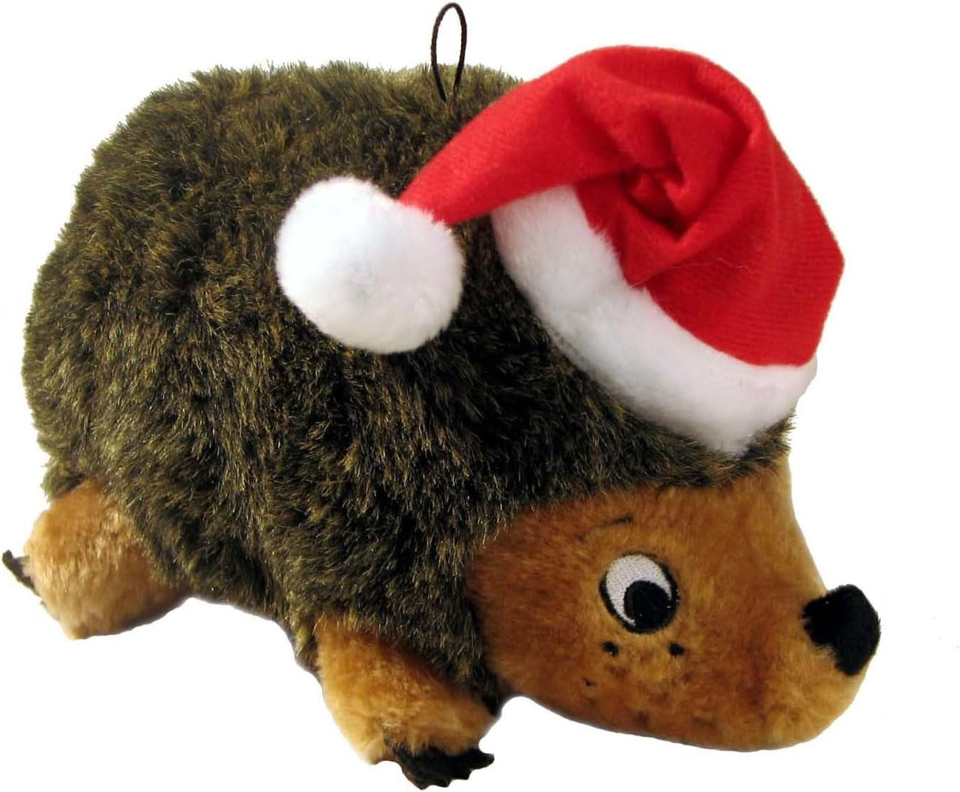 Hedgehogz Squeaking Plush Dog Toy for Play and Snuggling