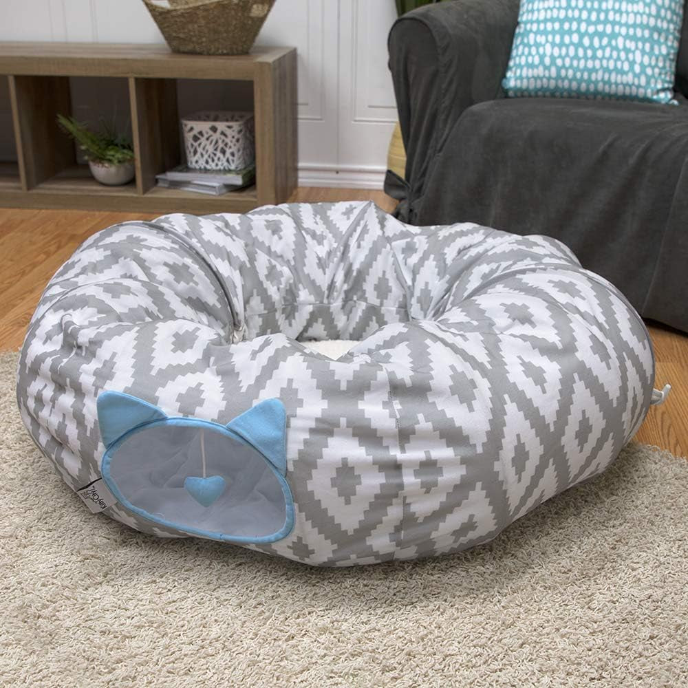 Large Cat Tunnel Bed, Cat Bed, Pop up Bed, Cat Toys, 4 Colors