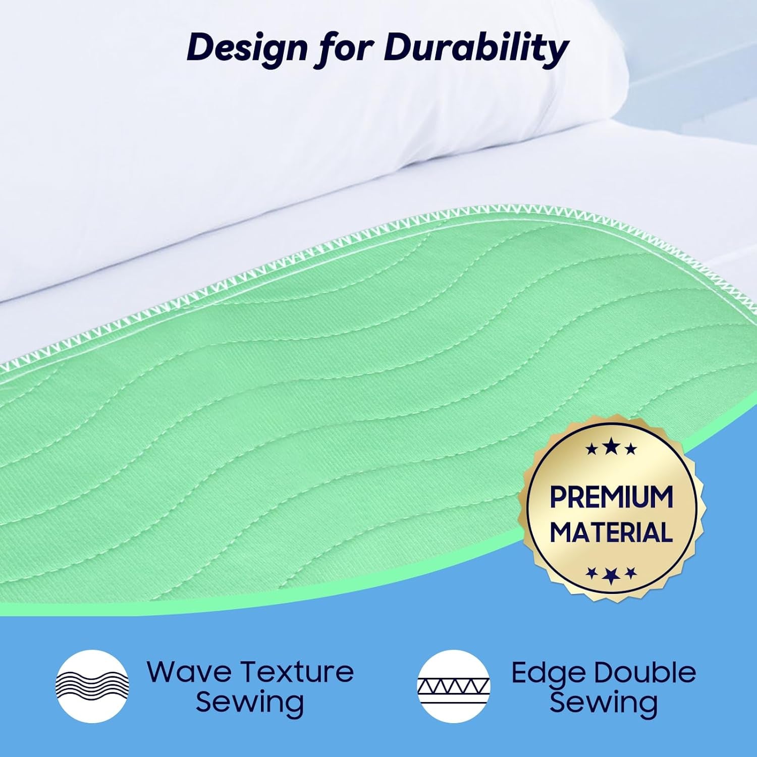 Reusable Washable Pee Pads for Dogs, Diaper Changing