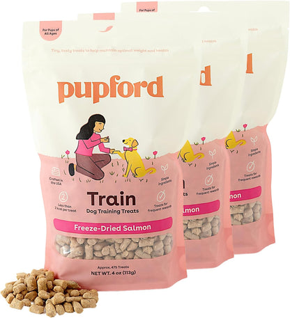 Freeze Dried Training Treats for Dogs & Puppies, 225+ Three Ingredient Bites (Beef Liver, 2 Oz)