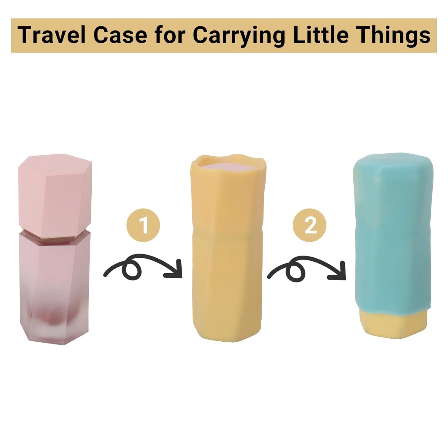 8 Pack Silicone Bottle Covers Travel Essentials for Women Men, Travel Size Toiletries, Cruise Ship Essentials, Accessories Luggage