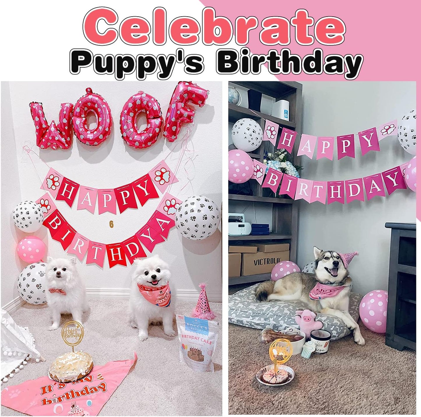 Dog Birthday Party Supplies Decorations